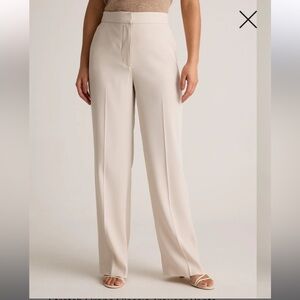 Quince Women's Cream Trousers